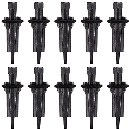 HighFree 5/8 Plug Wedge Feather Shims Concrete Marble Granite Rock Stone Splitting 10PCS Hand Tools