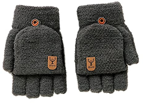 10 Paires Mitaines Flip Thermique Gants Doux Moelleux Écran Tactile Hiver Chaud Gants De Travail Pour Hommes Femmes Dames Garçons Filles Enfants Arthrite