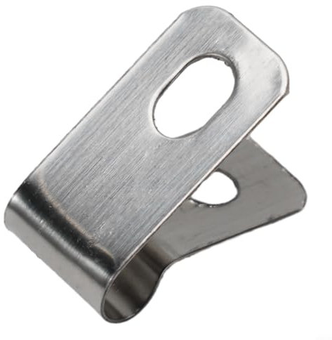 Clips de protección para panel solar, clips de sujeción de protección de animales, kit de carrete de protección de acero inoxidable (material de aluminio: 200 clips + 200 tornillos)