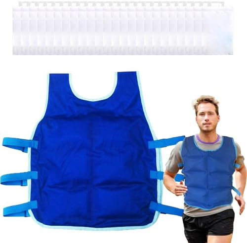 Gilet rafraîchissant pour homme et femme, gilet froid léger, absorbant la transpiration, gilet de refroidissement pour adulte, gilet de refroidissement pour extérieur, randonnée, équitation, pêche