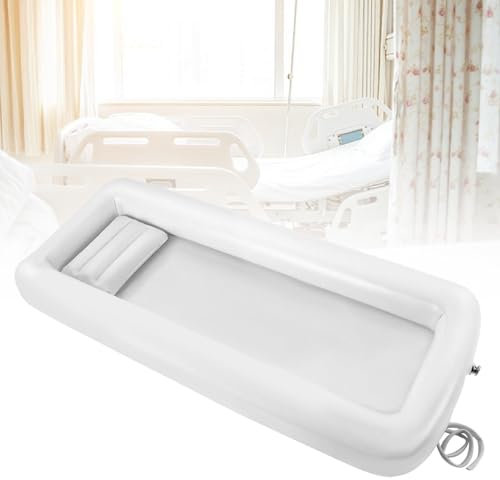 Vdhfgso Bañera Inflable portátil - Sistema de bañera Plegable for Personas Mayores y Adultos. Instalación instantánea. PVC a Prueba de Fugas. Uso en Exteriores e Interiores.