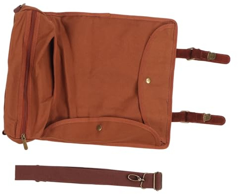Professional Waiter Roll Bag with Shoulder Strap, Waterproofing Bar Bar Tool Organizer for Cocktail Mixers, Bag