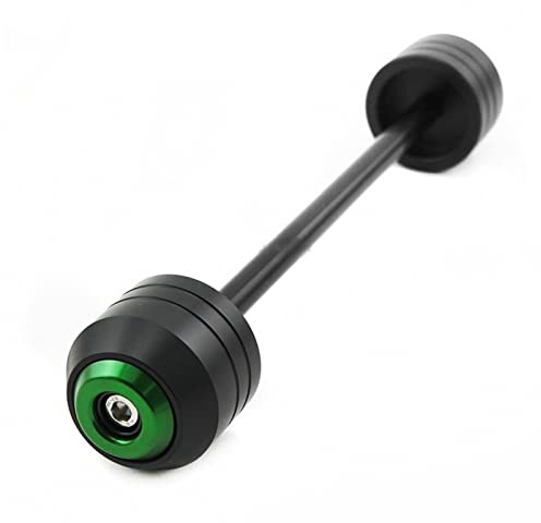 Sturzpads Motorrad Für RVT 1000R RC51 2000-2005 01 02 03 04 Motorrad Crash Protector Drop Hinterachse Rad Gabel Slider(Green)