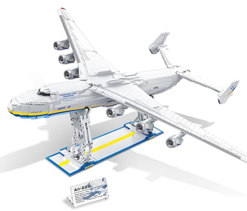 DUANT 39127 Technique 1:84 Antonov An-225 Mriya Kit de Construction 5350 pièces Grand Avion de Transport Militaire Modèle d'avion pour collectionneurs Kit d'avion pour Adultes