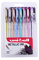 uni-ball UM-120NM Signo Metallic Gel Ink Tintenroller mit uni Super-Tinte, 0,8-mm-Spitze, 8er-Packung mit verschiedenen Farben