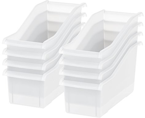 IRIS Connecting Book and Paper Storage Container, Large-8 Pack