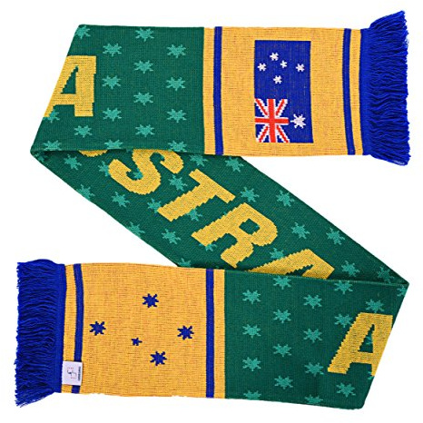 Australia Soccer Knit Scarf