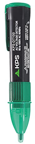KPS-DT100 Detector de Tensión Sin Contacto NCV 90V-1000V AC con Indicación Acústica y LED CAT. III