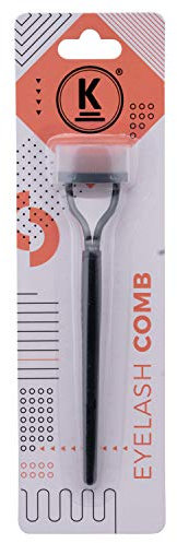 K-Pro Wimpernkamm mit Edelstahlzähnen – Anti-Klumpen-Wimpernbürste für präzises Trennen nach der Mascara – robust, hygienisch & ergonomisch für Lash-Styling zuhause, unterwegs & im Kosmetikstudio