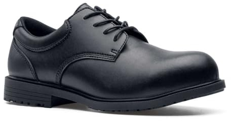 Shoes for Crews Cambridge II ST – Comfortable Safety Shoe with Toe Cap, Padded Insole, Slip-Resistant Outsole, Classic Style, S2 SRC – for Men and Women Black