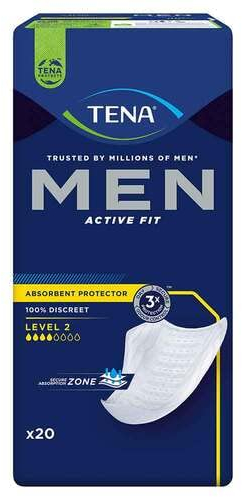 TENA MEN Active Fit Level 2 Inkontinenz Einlagen 20 St
