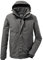 killtec Herren Funktionsjacke mit abzippbarer Kapuze KOW 161 MN JCKT, graumelange, L, 37589-000
