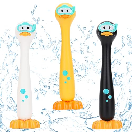 Giugio 3 Stück Tauchspielzeug für Kinder, Tauchringe, Schwimmenspielzeug Unterwasser Tauchen Pool Schwimmbad Tauchset Sinkendes Spaß Trainingsspielzeug Tauchspiel für Jungen & Mädchen (A)