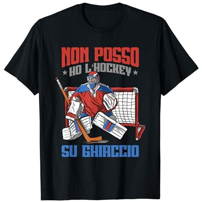 Divertente Hockey Su Ghiaccio Hockey Sport Maglietta