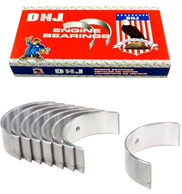 DNJ RB946 Rod Bearings Set Standard for 1998-2008 Chevrolet, Pontiac, Toyota Celica, Corolla, Matrix 1.8L L4 16V DOHC 1794cc