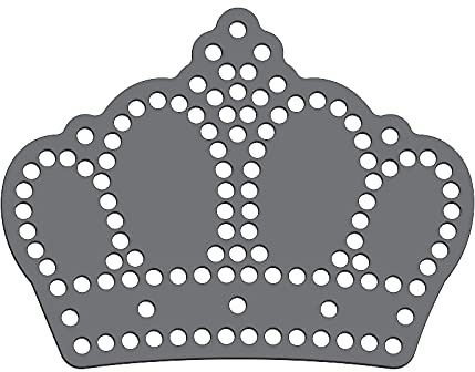 Magnetic Rhinestone Template(s) - Crown 001