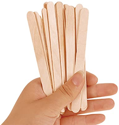 50pcs big lolly sticks , jumbo lolly sticks, Lolly Sticks for Craft, Wooden Popsicle Sticks,Craft Sticks, Ice-cream sticks,Materials for diy crafts , Plant Labels 150mm X 18mm (15x1.8cm)