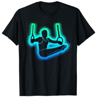 Gymnastics Sports Rings Kids Boys Gymnast T-Shirt