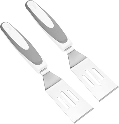Amosfun 2 Pezzi Pala Per Formaggio Spatole Da Cucina Con Intaglio Spatole Per Flipper Formaggio Alla Griglia Tornitore Raschietto Strumento Raclette Forniture Da Cucina Cheesecake