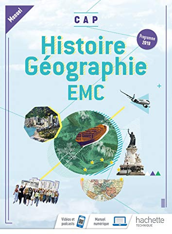 Histoire-Géographie-EMC CAP - Livre élève (manuel) - Éd. 2019
