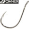 Owner Mosquito 5177 Köderhaken, schwarz/Chrom, #1 8pcs