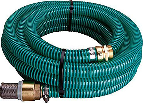 APD Profi Saugschlauch - Garnitur mit Messinganschlüssen 1, 4 oder 7 Meter - mit Rückschlagventil (4)