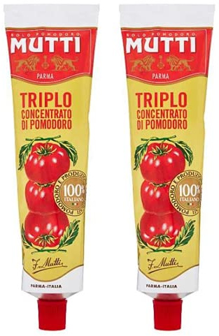 Mutti Tomatensauce 3-fach konzentriert, Tube 185 g, 2 Stück