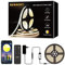 COB LED Streifen Strip 6M 24V Dimmbar Weiß, BUNACET LED Leiste Band Stripes Lichtband Warmweiß 3000K-6500K Kaltweiß 3456 LEDs, mit Netzteil RF Fernbedienung & APP Bluetooth für Küche Schlafzimmer Deko