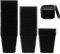 YIXNSW Lot de 40 Pots de Fleurs carrés en Plastique, 7 x 5 cm, Noir, pour la décoration intérieure et extérieure, Balcon Jardin, avec bac d'égouttement