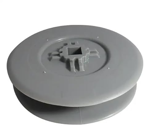 cyclingcolors Belt Pulley Square Steel Shaft Roller Shutter Belt 12-15 mm Shaft Roller Shutter Cord Disc 10 mm, Diameter 100 mm