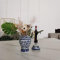 Chinesische dekorative keramische Vasen Ingwer Krug Traditionelle blau und weiß Porzellan Tempel Krug für Home Decoration,H31cm