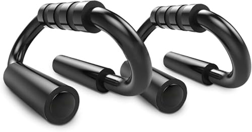 Push Up Bars, Push-up Handles, Set Of 2 Extra Thick Non Slip Foam Grip, Unique Sturdy Structure Push Up Stands, Perfect Strength Training Home Gym Push Up Handles For Floor