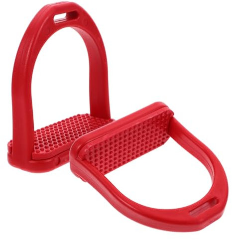 BESPORTBLE Hochfestes Pom Englisch Ersatz-sattelteile Mit Sicherheitsüberschuhen Für Den Reitsport