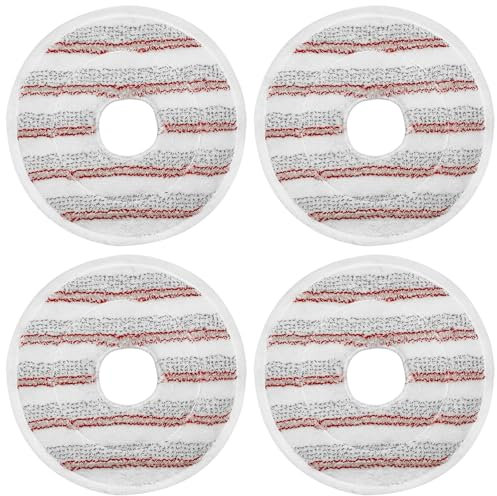 Mop Pads Replacement for Vileda Clean Spin Head Refills, Washable Mop Head Replacement Cloth Microfiber for Cleaning Floor