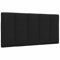 vidaXL Kopfteil-Kissen Schwarz 100 cm Stoff, Kopfteilkissen, Kopfkissen, Lesekissen, Kopfteilpolster, Rückenkissen, Kissen-Kopfteil, Kopfteil Polster