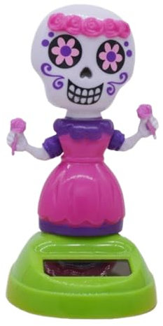 Giocattolo solare per - Solar Window Toys | Decorazione divertente resistente alle intemperie | Figura dashboard oscillante | per interni Decorazione di Halloween per cortile da giar