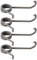 Create idea Lot de 4 Ressorts de Rechange pour Serrure de Porte Industrielle 35 X 28 X 2 Mm/20 X 13 X 5 Mm