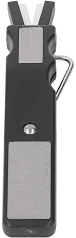 FTVOGUE Afilador de Paletas para Patines de Hielo, Piedra de Amolar de Esmeril para Patinaje de Velocidad, Patines de Hockey y Cuchillos para Exteriores, Herramienta de Afilado Profesional Portátil