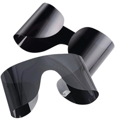 SolarWear Lunettes Éclipse Solaire ISO 12312-2 Certifiées | Lunettes Éclipse Solaire 2026 avec Filtre en Polymère Noir | Fabriquées aux États-Unis | S'Adaptent sur les Lunettes de Vue | Lot de 4