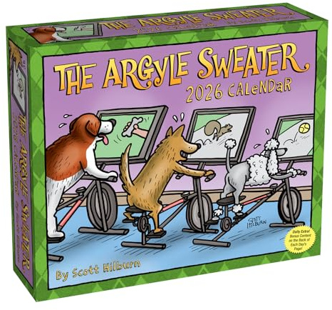 The Argyle Sweater 2026 Day-to-Day Calendar