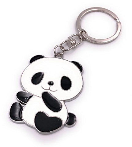 H-Customs Panda Pandabar Bear Key Chain Pendant