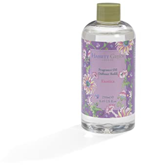 Hassett Green London - Exotica - Fragrance Oil Reed Diffuser Refill - Larger Size 250ml Bottle