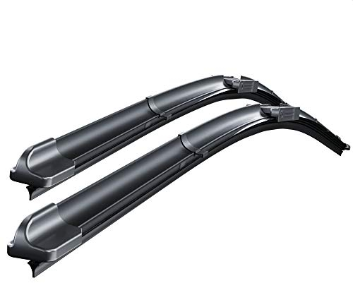 Mossa Escobillas limpiaparabrisas para la luna delantera adecuadas para Audi Q7 4L (03.2006-08.2015) - escobillas plana Premium