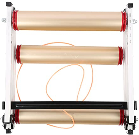 DAWH Fahrradrollen, 51,2 x 20,5 Zoll Indoor Cycling Fahrradrolle für MTB-Rennrad-Übungen