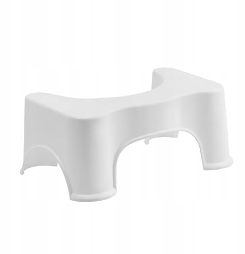SEVICO Toilettenhocker Erwachsene Klohocker WC Hocker für eine gesunde Darmflora Badezimmer Hocker zum Erwachsene und Kinder Anti-Rutsch B:41,5xT:27xH:17,5 cm