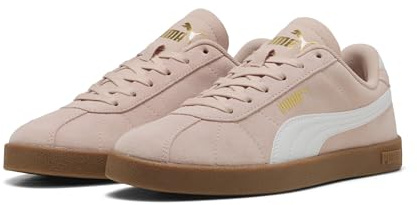 PUMA Sneakers Club II in Suede Unisex 36, Rose Quartz White Pink