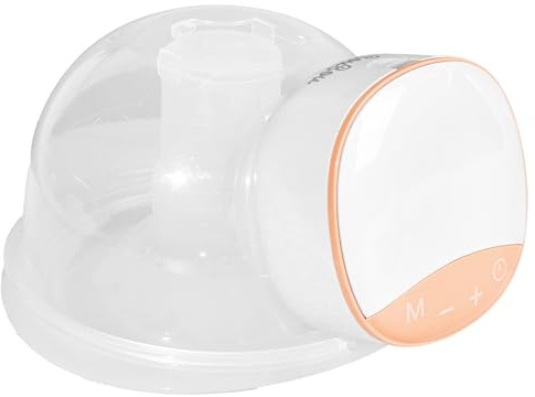 1 Sacaleches Electricos - Sacaleches sin BPA - Extractor de leche materna Manos Libres Silicona - Batería De Larga Duración 12 Niveles y 4 Modos – Bridas de 24 mm + 2 inserciones bridas (19/21 mm)