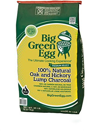 BIG GREEN EGG PREMIUM 100% NATURAL LUMP CHARCOAL - LARGE