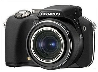 Olympus Appareil photo numérique Bridge SP-560 8 Mégapixels CCD Écran Plein Soleil 2,5 Grand angle et zoom optique 18x double stabilisation