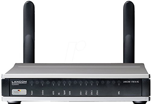 Lancom 62020 1781A-4G VPN-Router (4x RJ-45, COM-Port, SIM-Kartenslot, USB)